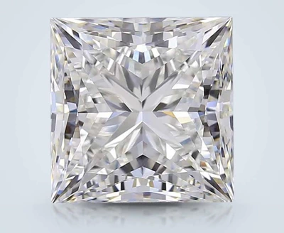 10.54ct F VVS2 Rare Carat Ideal Cut Princess Lab Grown Diamond