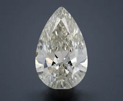 0.60ct K SI1 Rare Carat Ideal Cut Pear Diamond