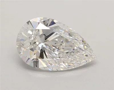 2.53ct E VVS2 Rare Carat Ideal Cut Pear Lab Grown Diamond
