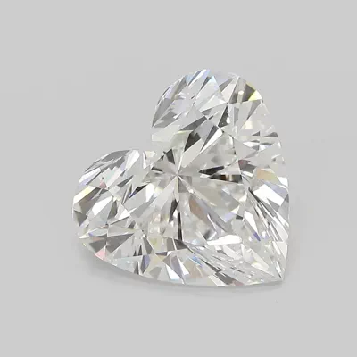 5.03ct E VS1 Rare Carat Ideal Cut Heart Lab Grown Diamond