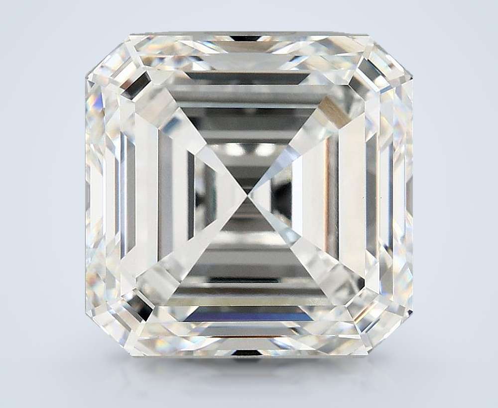 9.05ct E VVS2 Very Good Cut Asscher Lab Grown Diamond