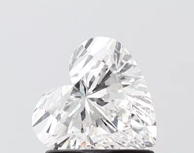 1.01ct F VVS2 Rare Carat Ideal Cut Heart Lab Grown Diamond