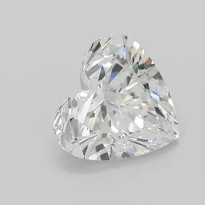 3.50ct D VVS2 Rare Carat Ideal Cut Heart Lab Grown Diamond