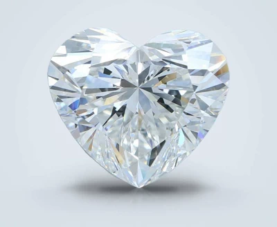 10.10ct E VVS2 Rare Carat Ideal Cut Heart Lab Grown Diamond