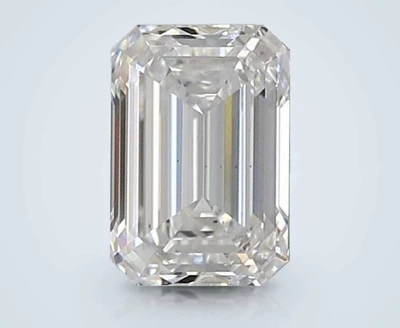 1.59ct D VS2 Rare Carat Ideal Cut Emerald Lab Grown Diamond