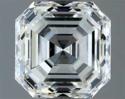 3.01ct J VS2 Very Good Cut Asscher Diamond