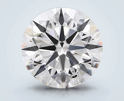 2.74ct G SI1 Rare Carat Ideal Cut Round Lab Grown Diamond