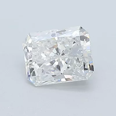 0.51ct E VVS1 Rare Carat Ideal Cut Radiant Diamond