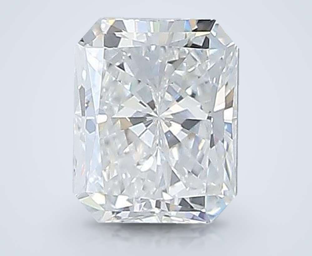 0.51ct E VVS1 Rare Carat Ideal Cut Radiant Diamond