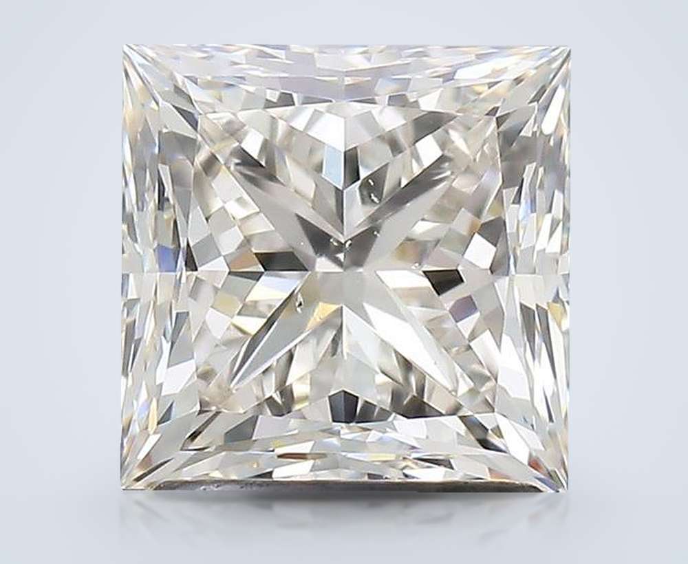 1.70ct K SI1 Rare Carat Ideal Cut Princess Diamond