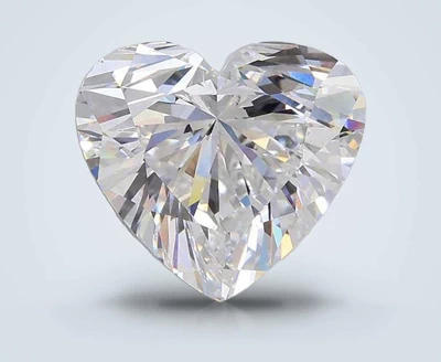 4.51ct D VS1 Rare Carat Ideal Cut Heart Lab Grown Diamond