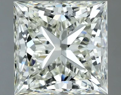 2.03ct J IF Rare Carat Ideal Cut Princess Diamond