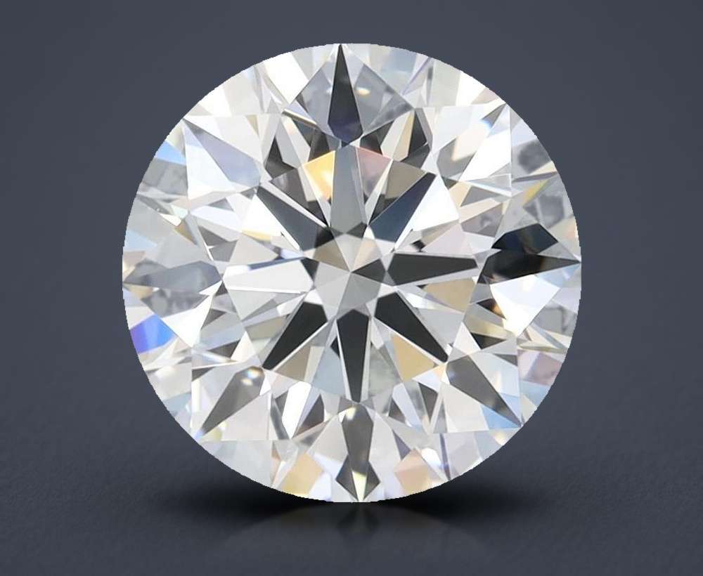 2.87ct D IF Rare Carat Ideal Cut Round Lab Grown Diamond