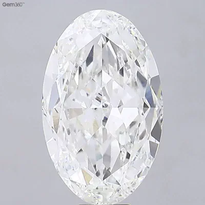 19.65ct G VVS2 Very Good Cut Oval Lab Grown Diamond