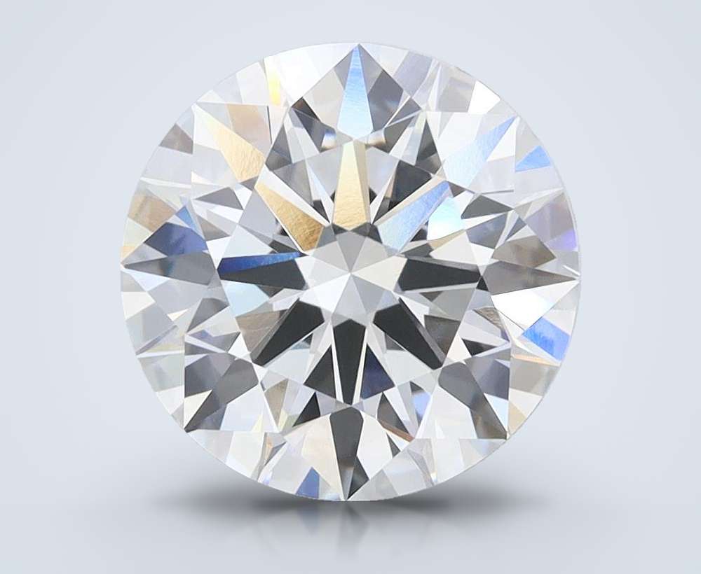 3.56ct E VVS2 Rare Carat Ideal Cut Round Lab Grown Diamond