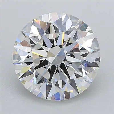 3.53ct E VVS2 Rare Carat Ideal Cut Round Lab Grown Diamond