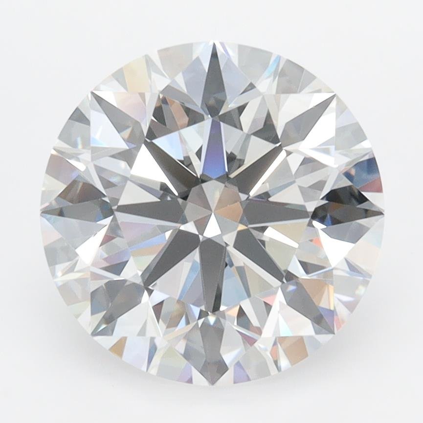 3.47ct D IF Rare Carat Ideal Cut Round Lab Grown Diamond
