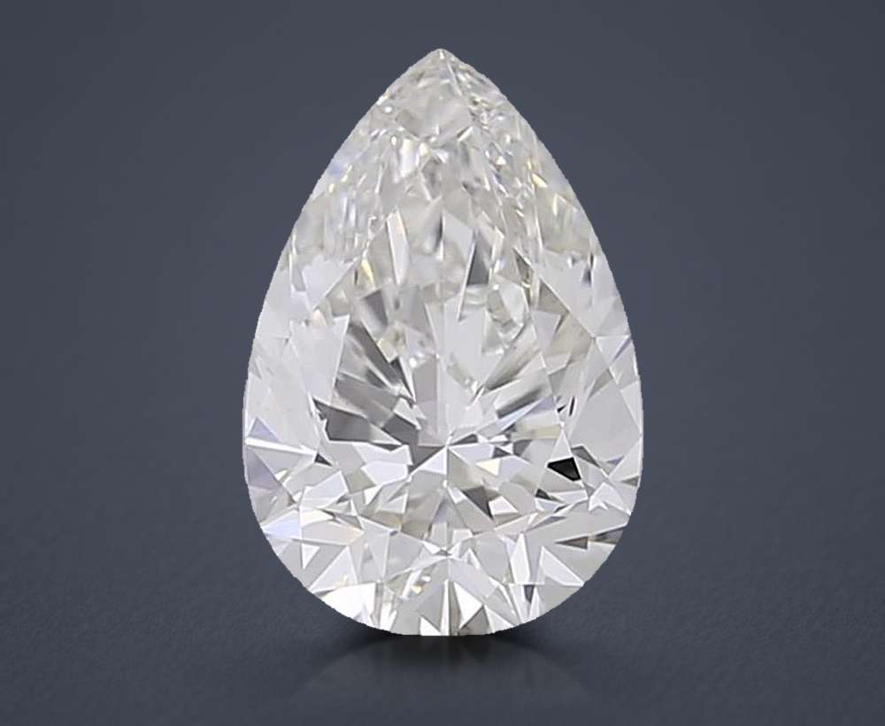 1.77ct G VVS2 Very Good Cut Pear Lab Grown Diamond