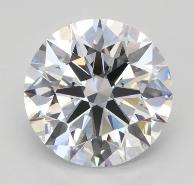 4.08ct D VVS1 Rare Carat Ideal Cut Round Lab Grown Diamond
