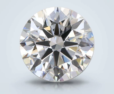 4.08ct D VVS1 Rare Carat Ideal Cut Round Lab Grown Diamond
