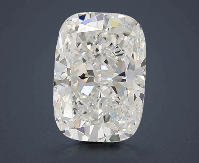 4.05ct D VVS2 Rare Carat Ideal Cut Cushion Lab Grown Diamond