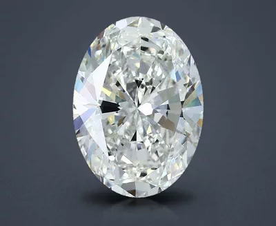 4.31ct I VS1 Rare Carat Ideal Cut Oval Diamond