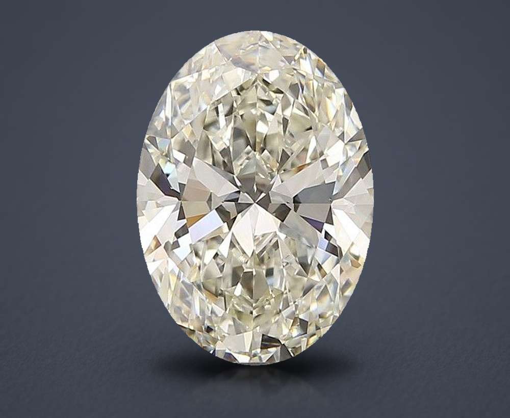 4.07ct I VVS1 Rare Carat Ideal Cut Oval Diamond
