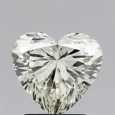 1.62ct K VVS1 Rare Carat Ideal Cut Heart Diamond