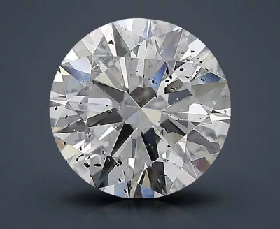 3.60ct F SI2 Rare Carat Ideal Cut Round Diamond