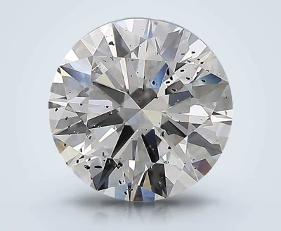 3.60ct F SI2 Rare Carat Ideal Cut Round Diamond