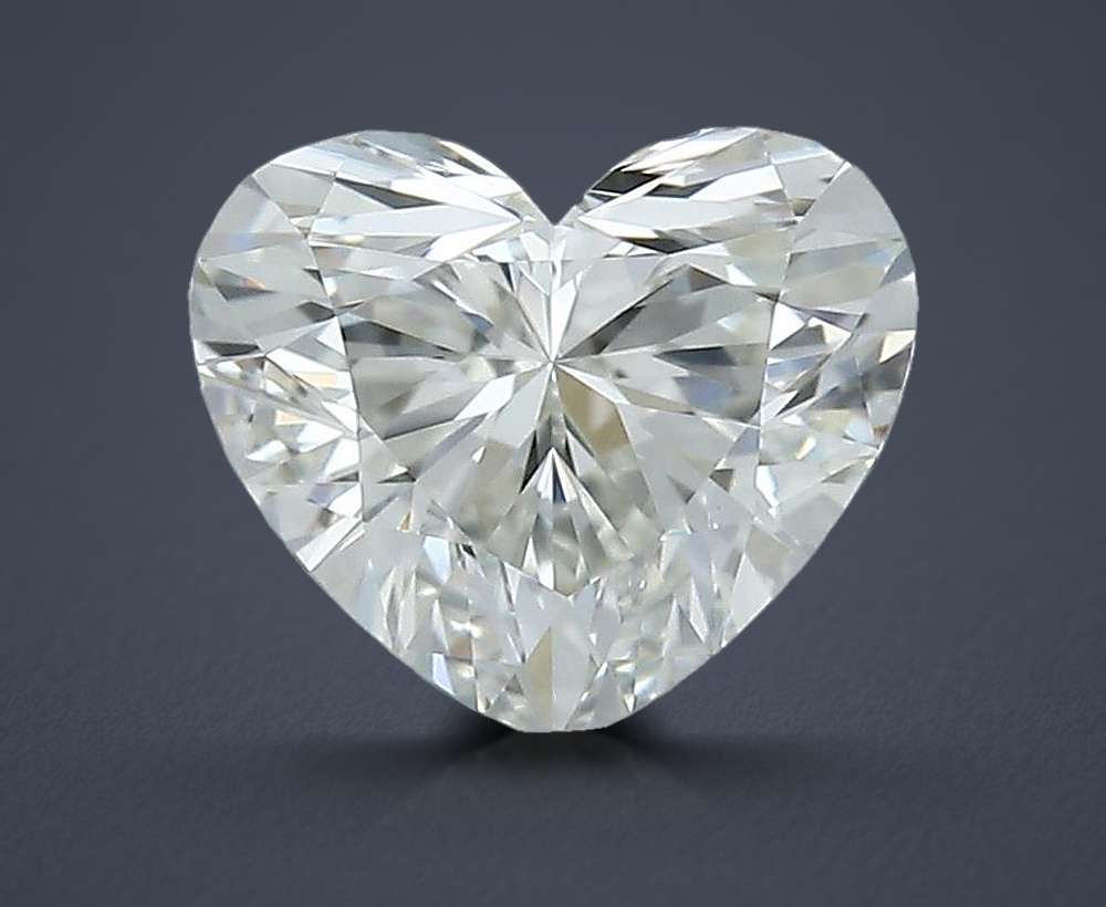 0.51ct K VS1 Rare Carat Ideal Cut Heart Diamond