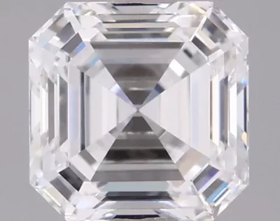 1.53ct E VVS2 Rare Carat Ideal Cut Asscher Lab Grown Diamond