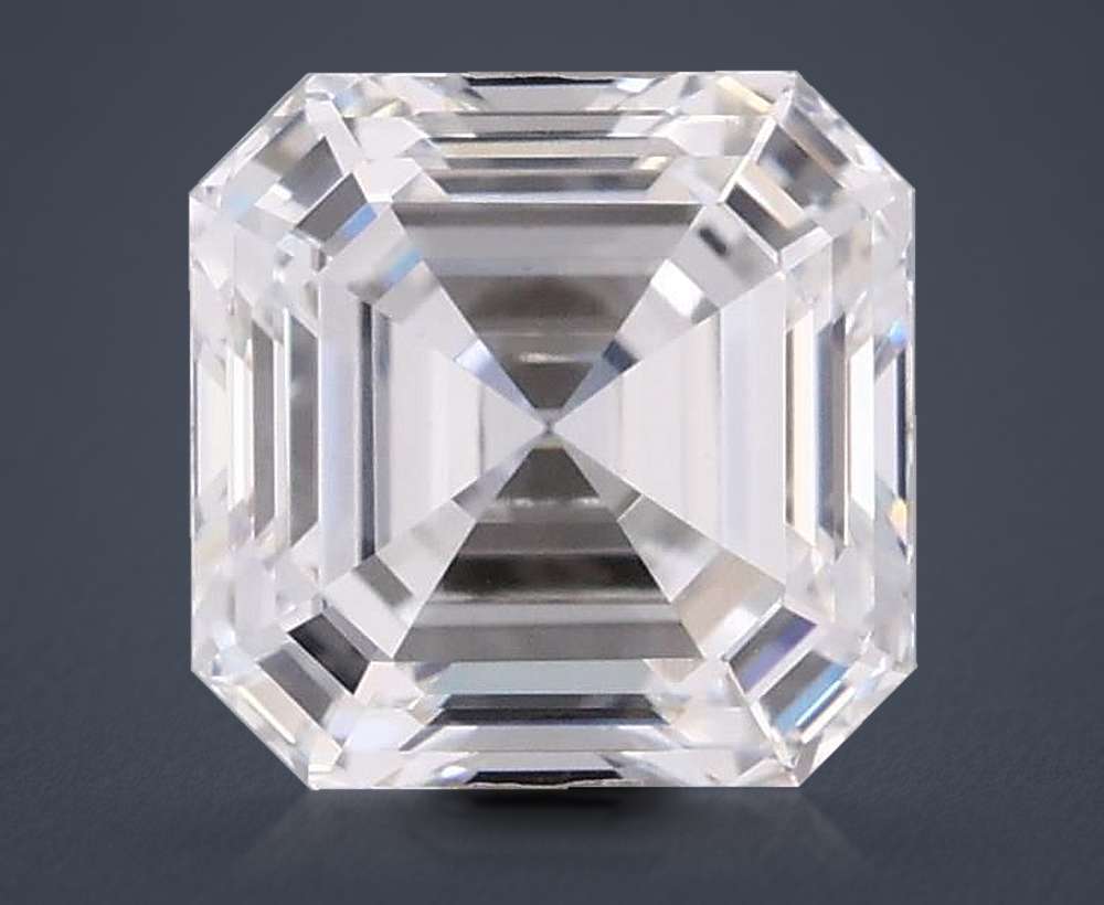 1.53ct E VVS2 Rare Carat Ideal Cut Asscher Lab Grown Diamond