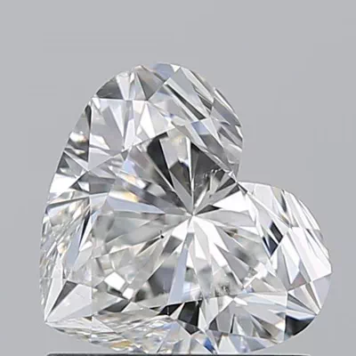 1.05ct G SI1 Rare Carat Ideal Cut Heart Diamond