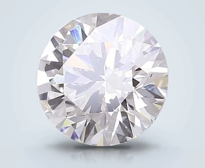 2.10ct H VVS2 Rare Carat Ideal Cut Round Lab Grown Diamond
