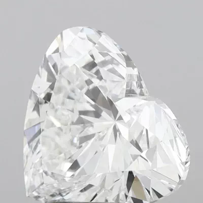 2.60ct D VVS2 Rare Carat Ideal Cut Heart Lab Grown Diamond