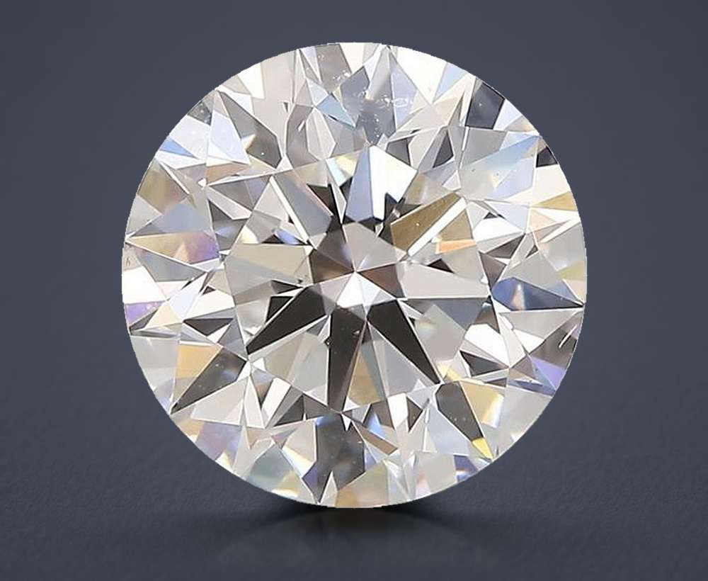 3.50ct E VS2 Ideal Cut Round Lab Grown Diamond