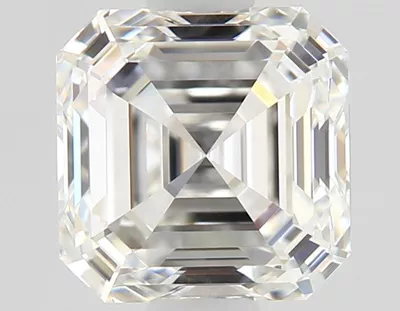 0.70ct G VS1 Rare Carat Ideal Cut Asscher Diamond