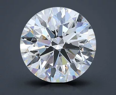 3.73ct F VVS2 Rare Carat Ideal Cut Round Diamond