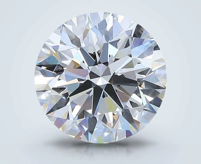 3.73ct F VVS2 Rare Carat Ideal Cut Round Diamond