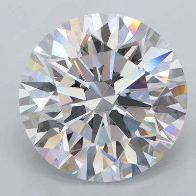 5.60ct D FL Rare Carat Ideal Cut Round Lab Grown Diamond