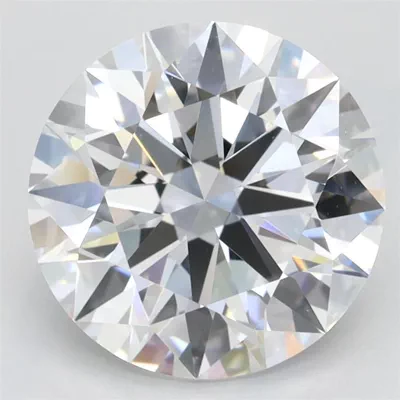 3.15ct D IF Rare Carat Ideal Cut Round Lab Grown Diamond