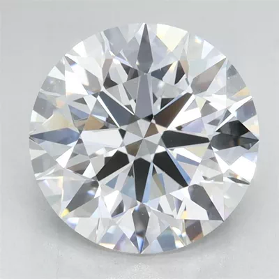 2.57ct D VVS1 Rare Carat Ideal Cut Round Lab Grown Diamond