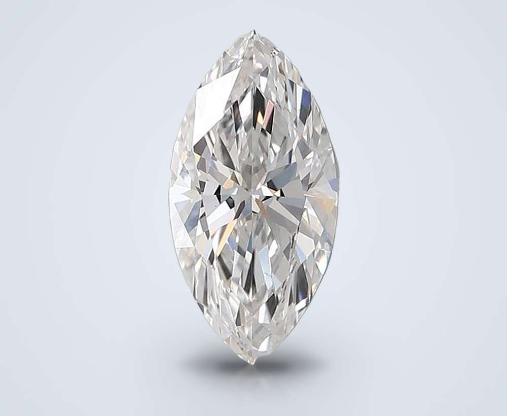 2.05ct E VS1 Rare Carat Ideal Cut Marquise Lab Grown Diamond