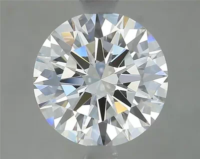 3.80ct F VVS2 Rare Carat Ideal Cut Round Diamond
