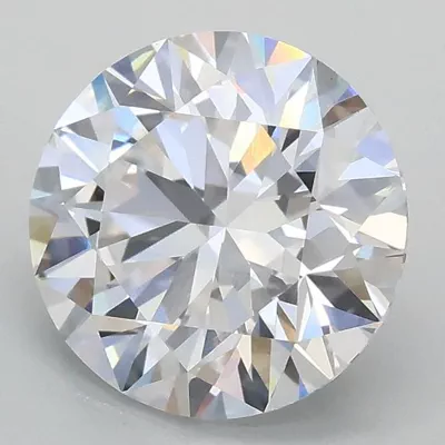 2.07ct D VS1 Rare Carat Ideal Cut Round Lab Grown Diamond