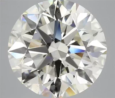 8.03ct J VS2 Ideal Cut Round Diamond