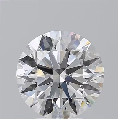 4.01ct E SI1 Rare Carat Ideal Cut Round Diamond