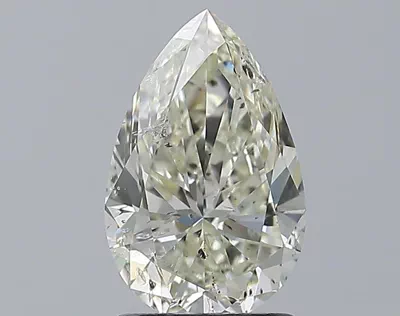 1.51ct J SI2 Rare Carat Ideal Cut Pear Diamond