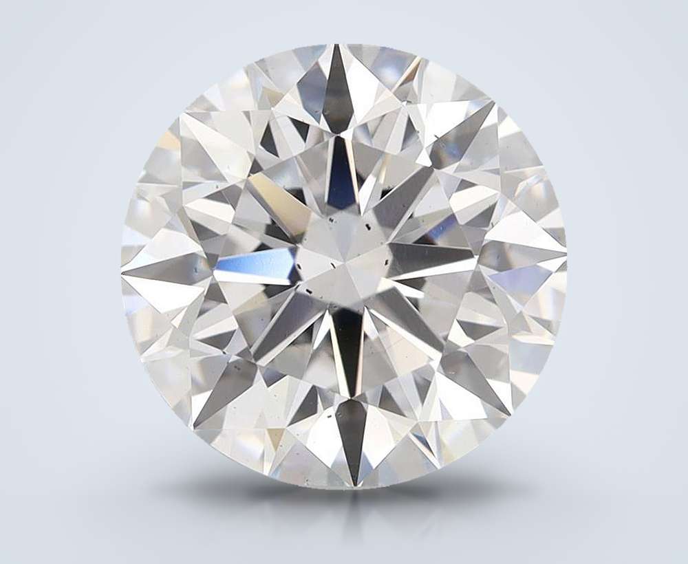 5.01ct E SI1 Rare Carat Ideal Cut Round Lab Grown Diamond